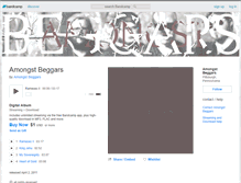 Tablet Screenshot of amongstbeggars.bandcamp.com