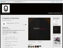 Tablet Screenshot of equinoxdigital.bandcamp.com