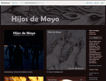 Tablet Screenshot of hijosdemayo.bandcamp.com