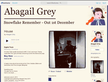 Tablet Screenshot of abagailgrey.bandcamp.com