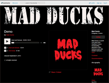 Tablet Screenshot of madducks.bandcamp.com