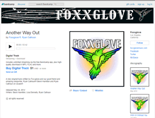Tablet Screenshot of foxxglove.bandcamp.com