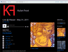 Tablet Screenshot of kulanfrost.bandcamp.com