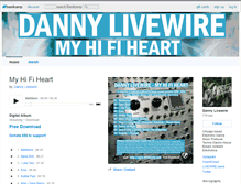 Tablet Screenshot of dannylivewire.bandcamp.com