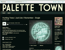 Tablet Screenshot of palettetown.bandcamp.com