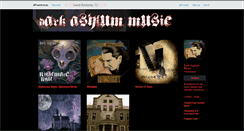 Desktop Screenshot of darkasylummusic.bandcamp.com