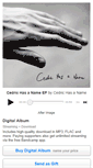 Mobile Screenshot of cedrichasaname.bandcamp.com