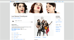 Desktop Screenshot of lesnanascoustiques.bandcamp.com