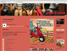 Tablet Screenshot of murderbyscooter.bandcamp.com