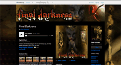 Desktop Screenshot of finaldarkness.bandcamp.com