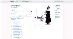 Desktop Screenshot of lucebelanger.bandcamp.com