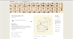 Desktop Screenshot of felltypes.bandcamp.com