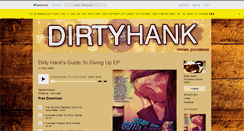 Desktop Screenshot of dirtyhank.bandcamp.com