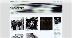 Desktop Screenshot of cordyceps.bandcamp.com