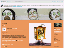 Tablet Screenshot of blip.bandcamp.com