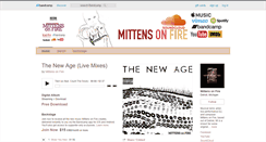 Desktop Screenshot of mittensonfire.bandcamp.com