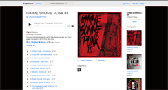 Desktop Screenshot of gimmesommepunk.bandcamp.com
