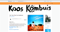 Desktop Screenshot of kooskombuis.bandcamp.com