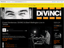 Tablet Screenshot of divinci.bandcamp.com