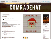 Tablet Screenshot of comradehat.bandcamp.com