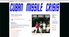 Desktop Screenshot of cubanmissilecrisis.bandcamp.com