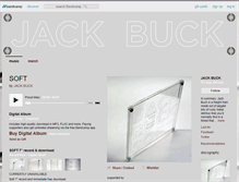 Tablet Screenshot of jackbuck.bandcamp.com
