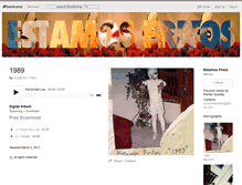 Tablet Screenshot of estamosfritos.bandcamp.com