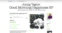 Desktop Screenshot of jonnytaylor.bandcamp.com