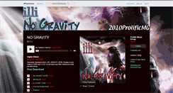 Desktop Screenshot of nogravity.bandcamp.com