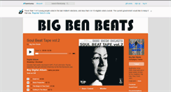 Desktop Screenshot of bigbenbeats.bandcamp.com