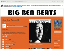 Tablet Screenshot of bigbenbeats.bandcamp.com