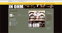 Desktop Screenshot of inohm.bandcamp.com