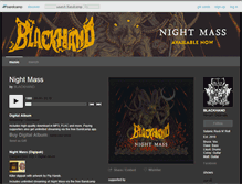 Tablet Screenshot of blackhand.bandcamp.com