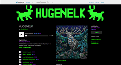 Desktop Screenshot of hugenelk.bandcamp.com