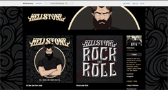 Desktop Screenshot of hellstonerock.bandcamp.com