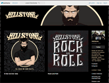 Tablet Screenshot of hellstonerock.bandcamp.com