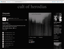 Tablet Screenshot of herodias.bandcamp.com