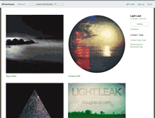 Tablet Screenshot of lightleak.bandcamp.com