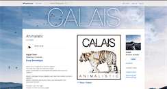 Desktop Screenshot of calaisbne.bandcamp.com