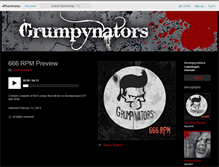 Tablet Screenshot of grumpynators.bandcamp.com