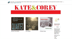 Desktop Screenshot of kateandcorey.bandcamp.com