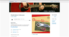 Desktop Screenshot of debcampbell.bandcamp.com