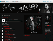 Tablet Screenshot of genrenard.bandcamp.com