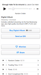 Mobile Screenshot of jasondahater.bandcamp.com