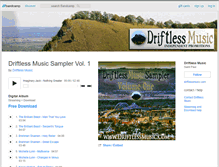 Tablet Screenshot of driftlessmusic.bandcamp.com
