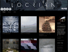 Tablet Screenshot of locrian.bandcamp.com