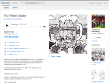 Tablet Screenshot of hoorayforeverything1.bandcamp.com