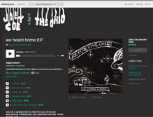 Tablet Screenshot of joeycoe.bandcamp.com