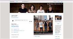 Desktop Screenshot of burningbrooklyn.bandcamp.com