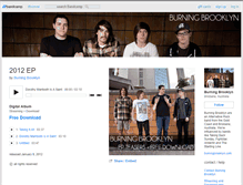Tablet Screenshot of burningbrooklyn.bandcamp.com